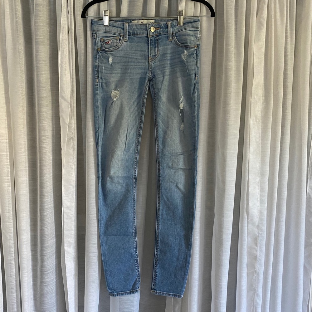 Distressed Hollister Jeans